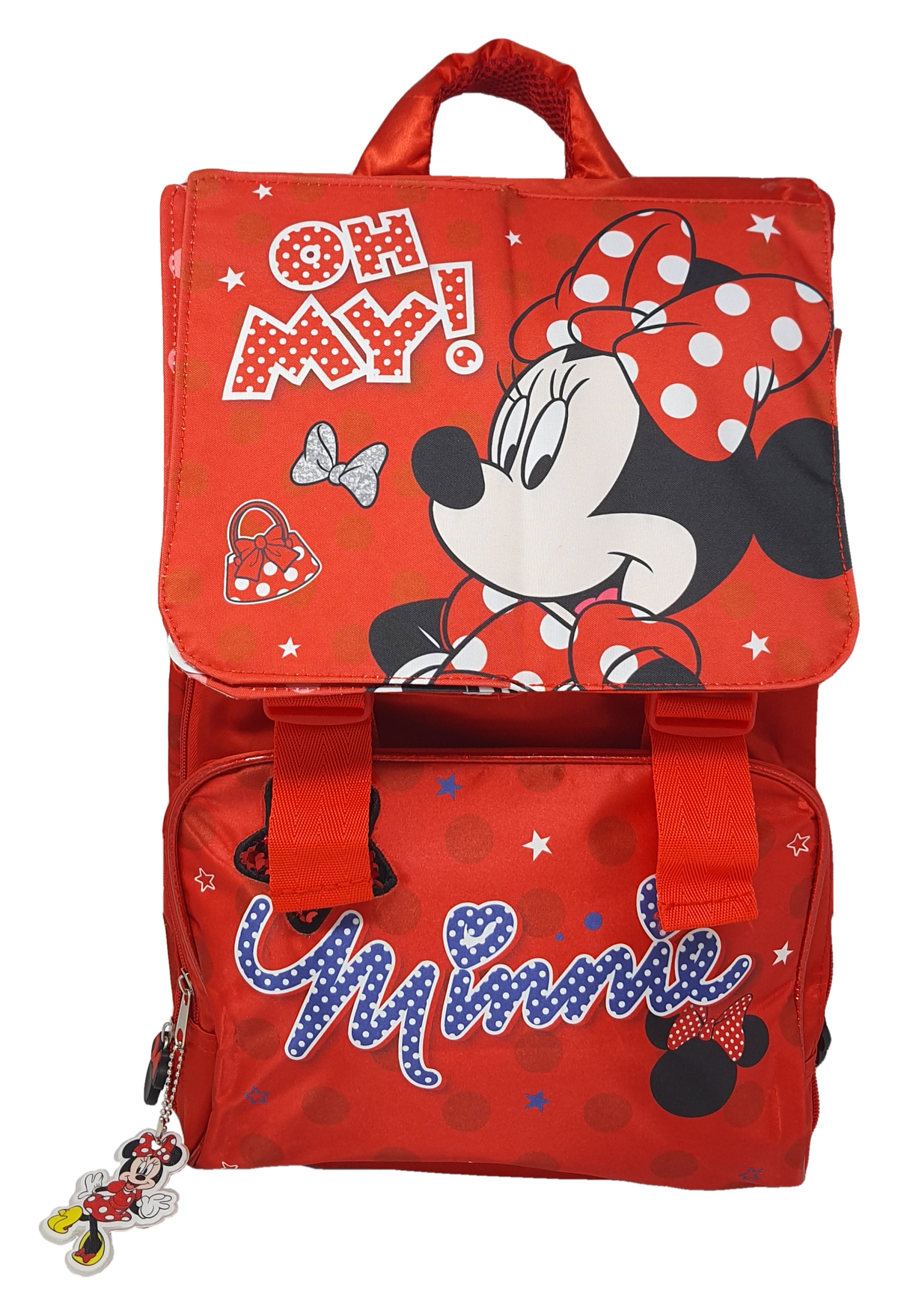 Zaino Estensibile Minnie Mouse DISNEY con Pattina Magnetica Intercambiabile Borsa Scuola 44 CM - 1111396792