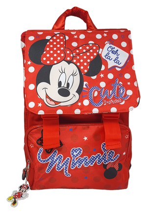 Zaino Estensibile Minnie Mouse DISNEY con Pattina Magnetica Intercambiabile Borsa Scuola 44 CM - 1111396792
