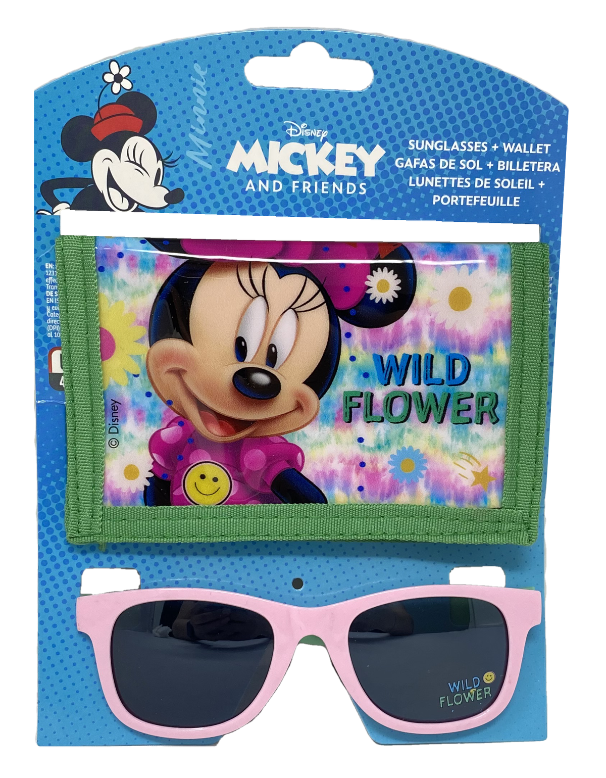 Occhiali da Sole Minnie Mouse DISNEY con Portafogli - Wd21567