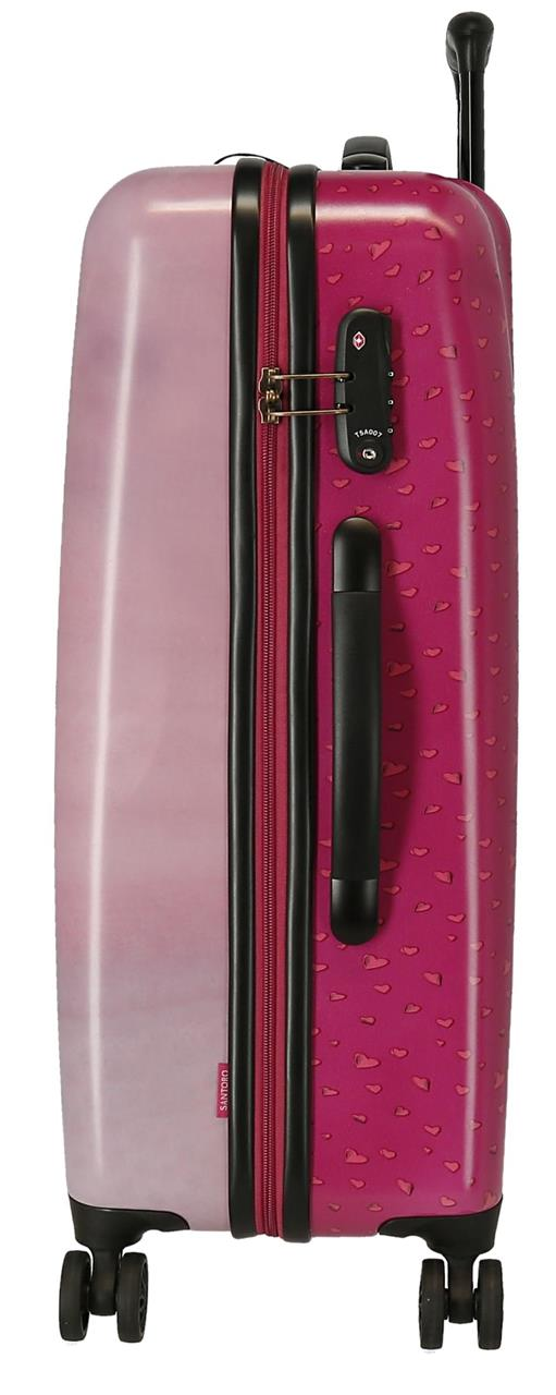 Trolley Gorjuss Santoro Valigia da Viaggio Cm. 68 in ABS - 3487121
