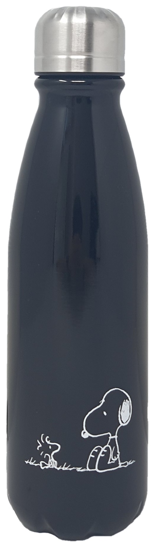 Bottiglia in Alluminio Snoopy con Tappo Svitabile 600 Ml - P04267mc/n