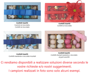 Bomboniera Astuccio Scatolina Matrimonio Comunioni Cerimonie Personalizzabili - 17364