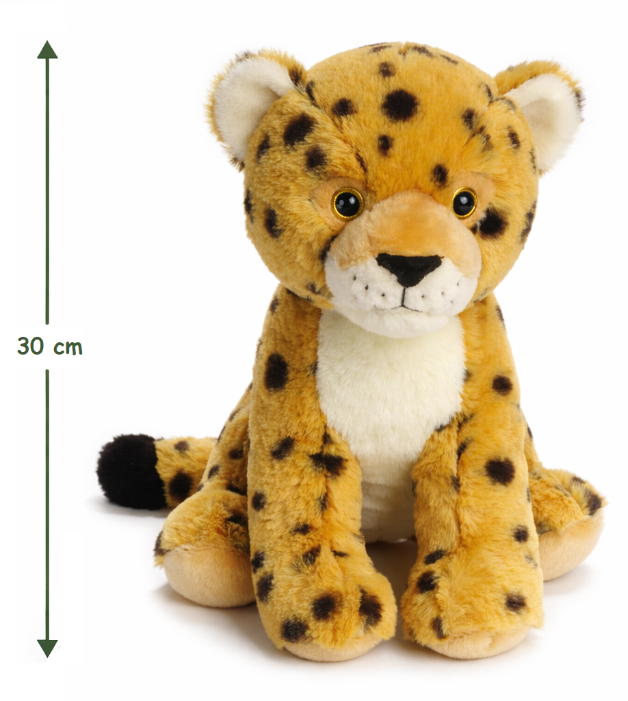 Peluche Ghepardo Grs Cm. 30 Plastica Reciclata Lelly - 800065