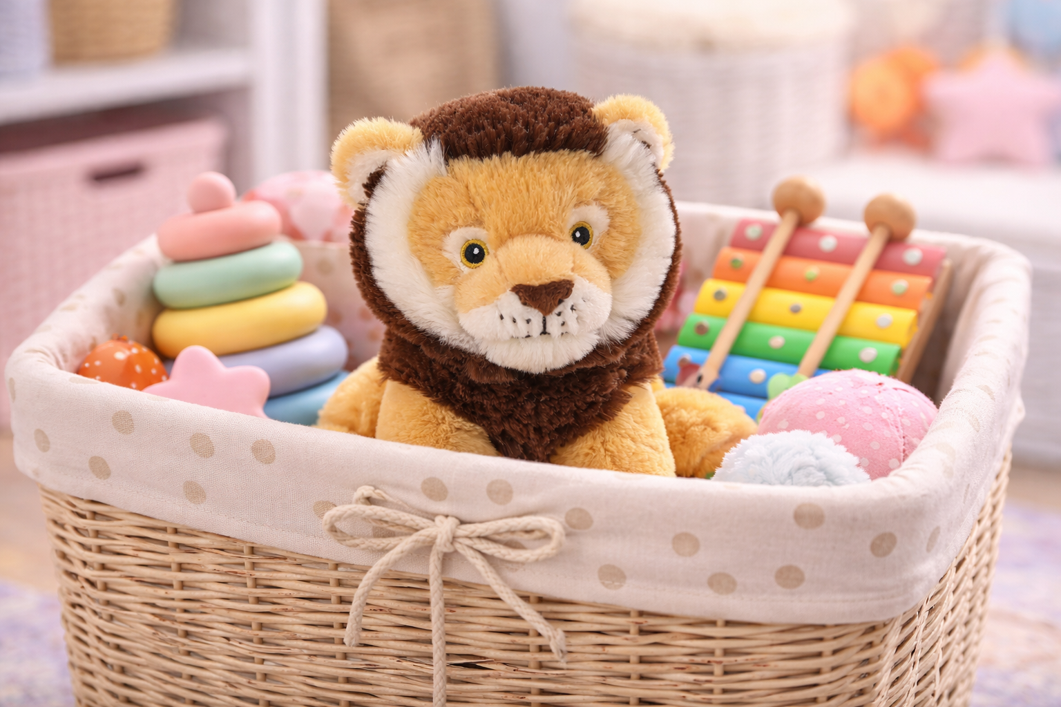 Peluche Leone Grs Cm. 25 Plastica Reciclata Lelly - 800068