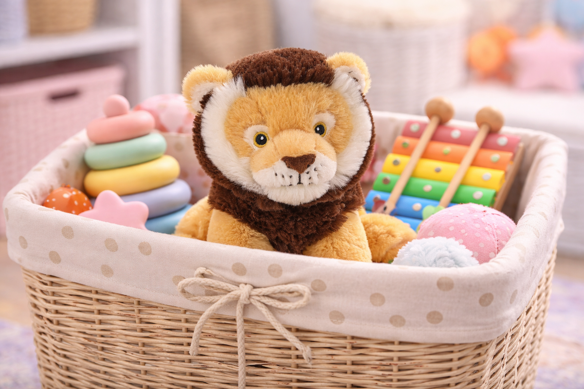 Peluche Leone Grs Cm. 25 Plastica Reciclata Lelly - 800068