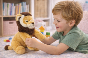 Peluche Leone Grs Cm. 30 Plastica Reciclata Lelly - 800069