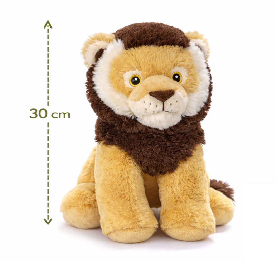 Peluche Leone Grs Cm. 30 Plastica Reciclata Lelly - 800069