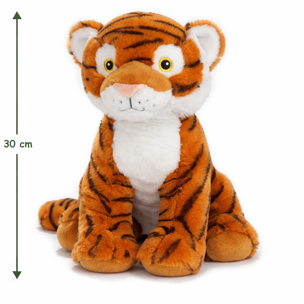 Peluche Tigre Grs Cm. 30 Plastica Reciclata Lelly - 800071