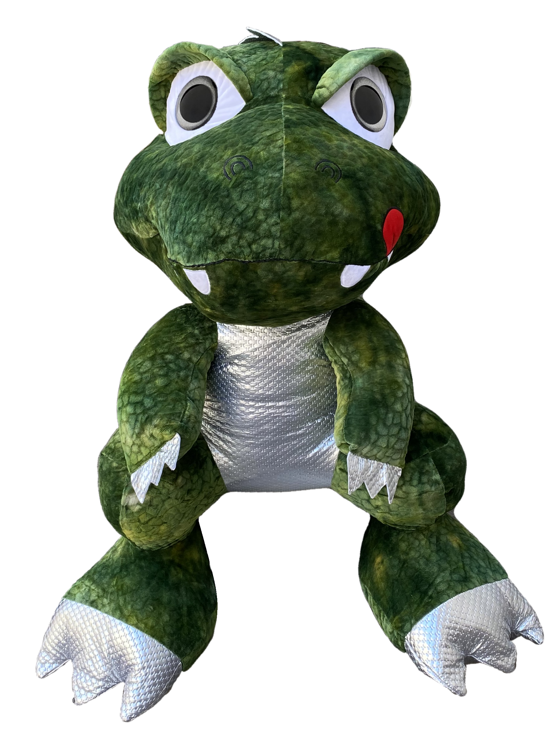 Peluche Dinosauro Gigante Pupazzo Cm. 100 - Pts31326y/100verde