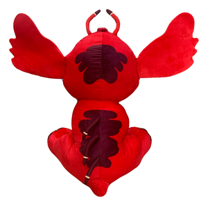 Peluche Gigante Leroy con Suono DISNEY Stitch Rosso Pupazzo Cm. 120 - 260004733