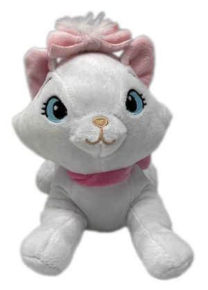 Peluche Marie Aristogatti DISNEY Minou Sdraiata con Suono 30 CM - 9273-4