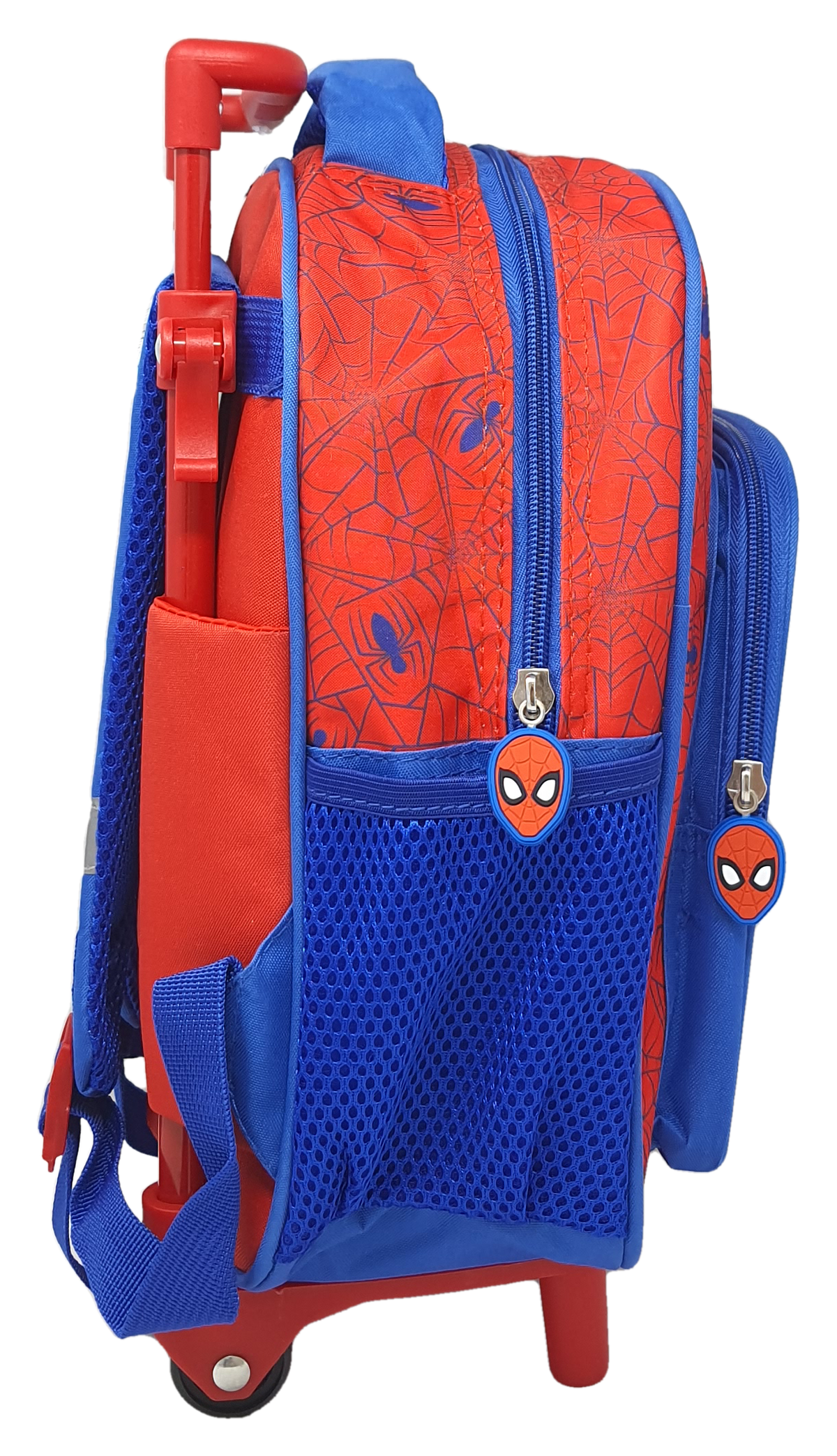 Zaino Asilo Trolley Spiderman MARVEL 2 Ruote Manico Allungabile Cm.30 - Sp0809