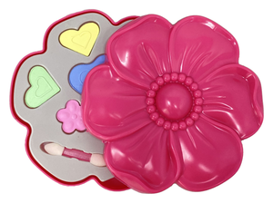 Bambola Principessa Rosa + Trousse 1 Rossetto 7 Ombretti 1 Pennello Trucco per Bambine - Toy0675