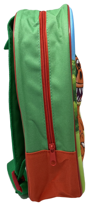 Zaino Asilo 3d Dinosauro Borsa Scuola Cm.32 Bambino - Din0811