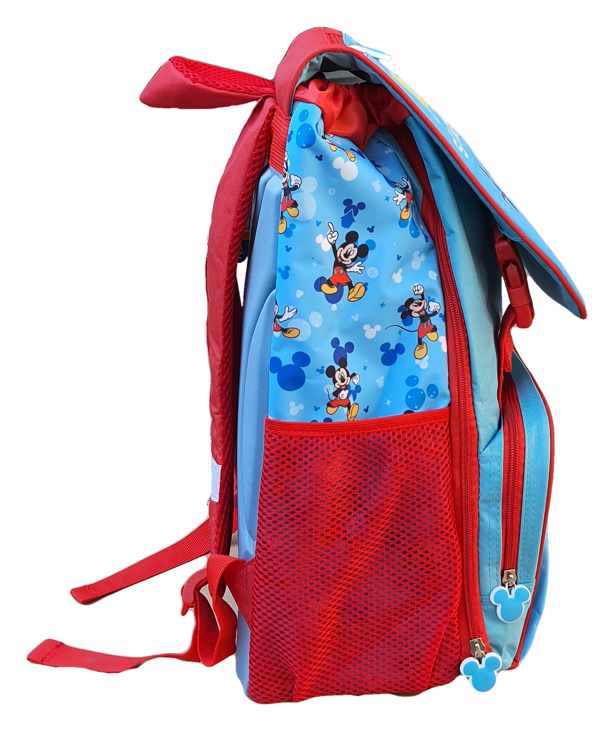 Zaino + Astuccio 3 Zip Mickey Mouse DISNEY Topolino Estensibile Scuola Elementare Colori Giotto