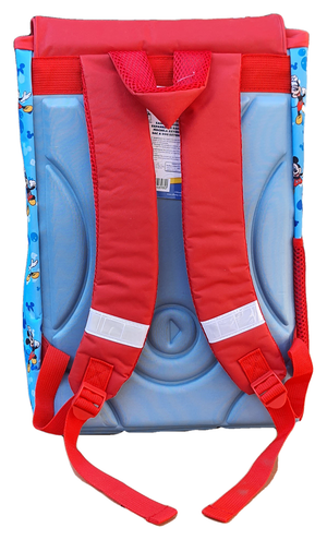 Zaino Mickey Mouse DISNEY Topolino Pippo Paperino Pluto Estensibile Scuola Elementare Cm. 40x29x27 - Mic0807
