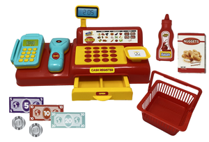 Cassa Del Supermercato 40 Pezzi Gioco per Bambini - Toy0621