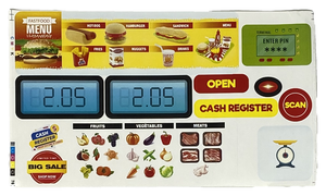 Cassa Del Supermercato 40 Pezzi Gioco per Bambini - Toy0621
