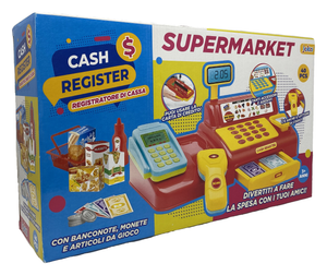 Cassa Del Supermercato 40 Pezzi Gioco per Bambini - Toy0621