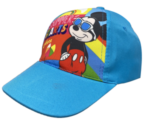 Cappello Mickey Mouse DISNEY Topolino con Visiera Estivo Regolabile Bambino - Wd20253