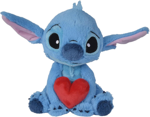 Peluche DISNEY Lilo & Stitch Morbido Pupazzo con Cuore 25 CM - 6315876995