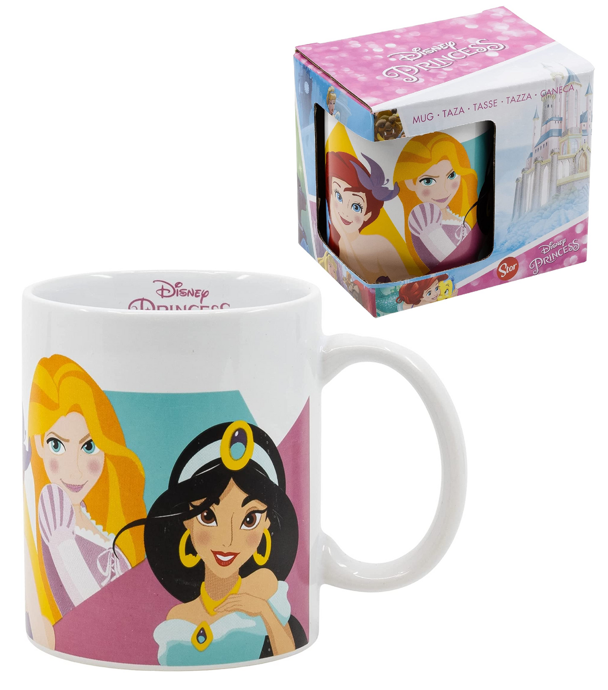Tazza Principesse DISNEY Modello Mug in Ceramica 325 Ml in Confezione - 88114