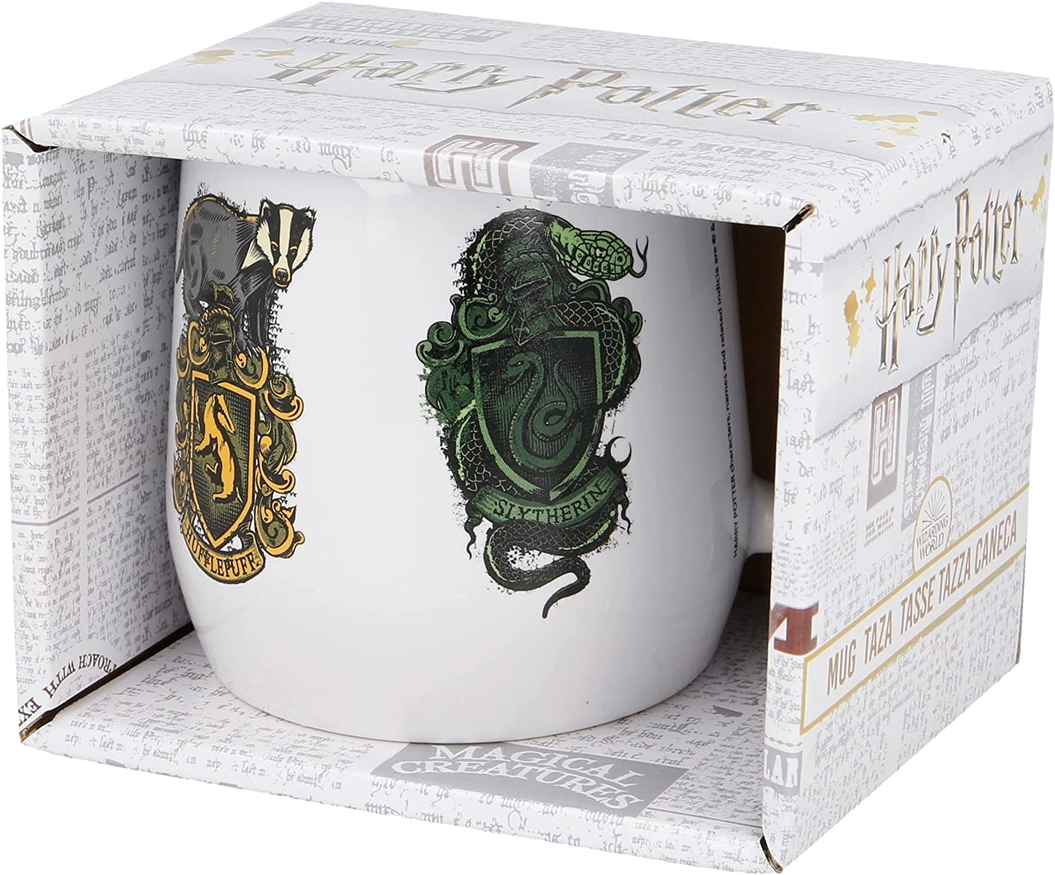 Tazza Mug Harry Potter Hogwarts in Ceramica Bombata 350 Ml in Confezione - Sthp20089
