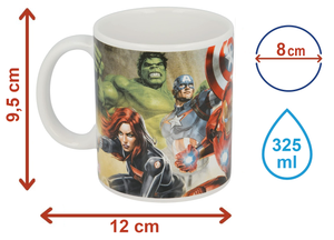 Tazza Mug Avengers MARVEL in Ceramica 325 Ml in Confezione - Stt2831