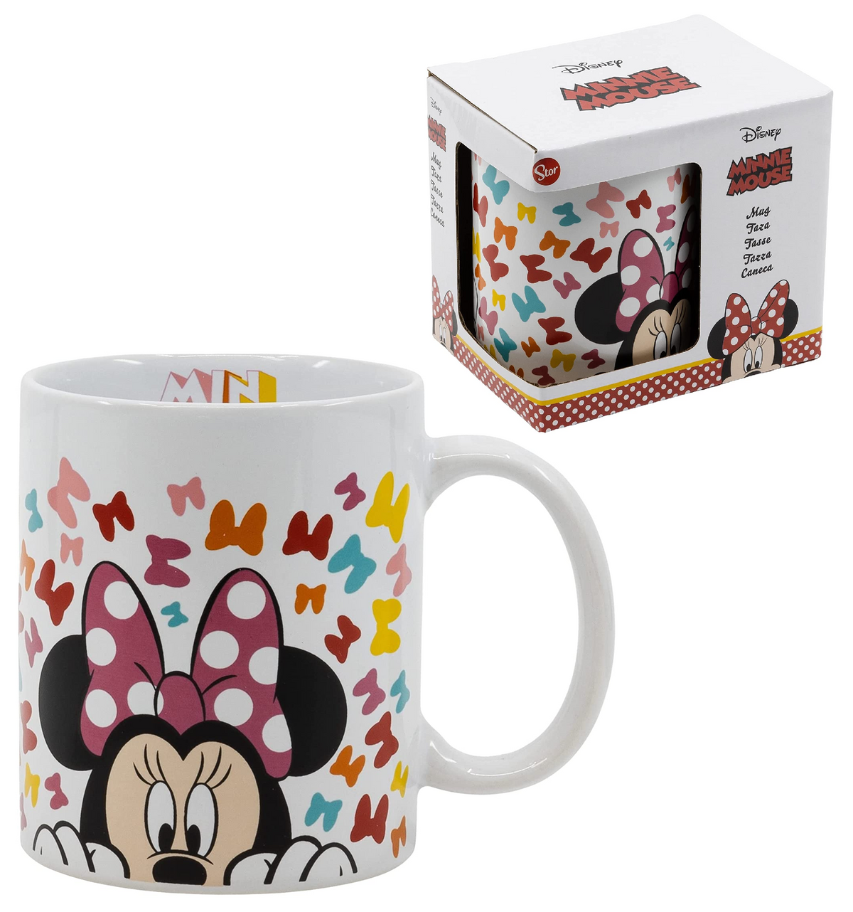 Tazza Mug Minnie Mouse DISNEY in Ceramica 325 Ml in Confezione - 80647
