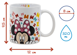 Tazza Mug Minnie Mouse DISNEY in Ceramica 325 Ml in Confezione - Stt88104