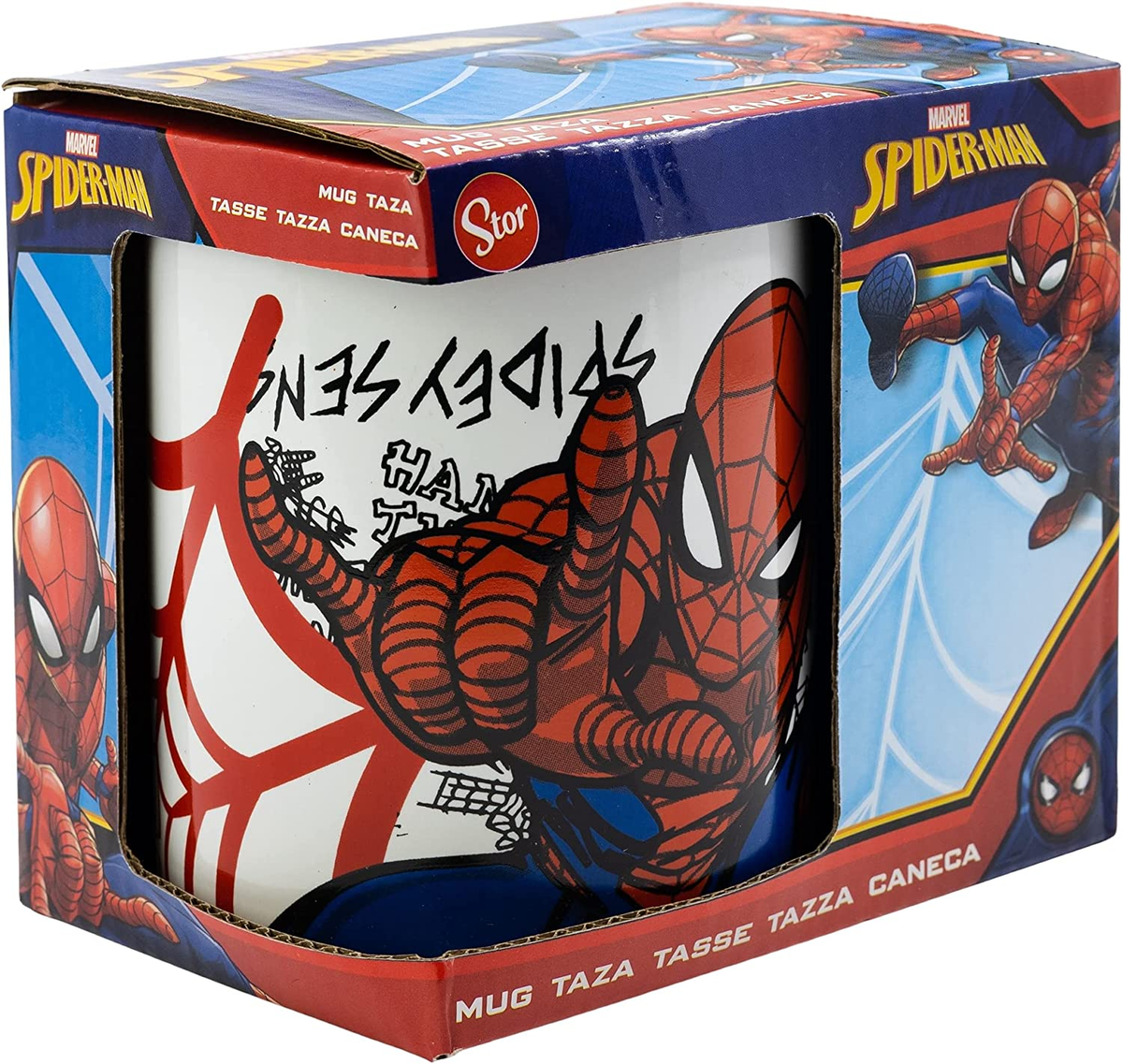 Tazza Mug Spiderman MARVEL in Ceramica 310 Ml in Confezione - Stt88124