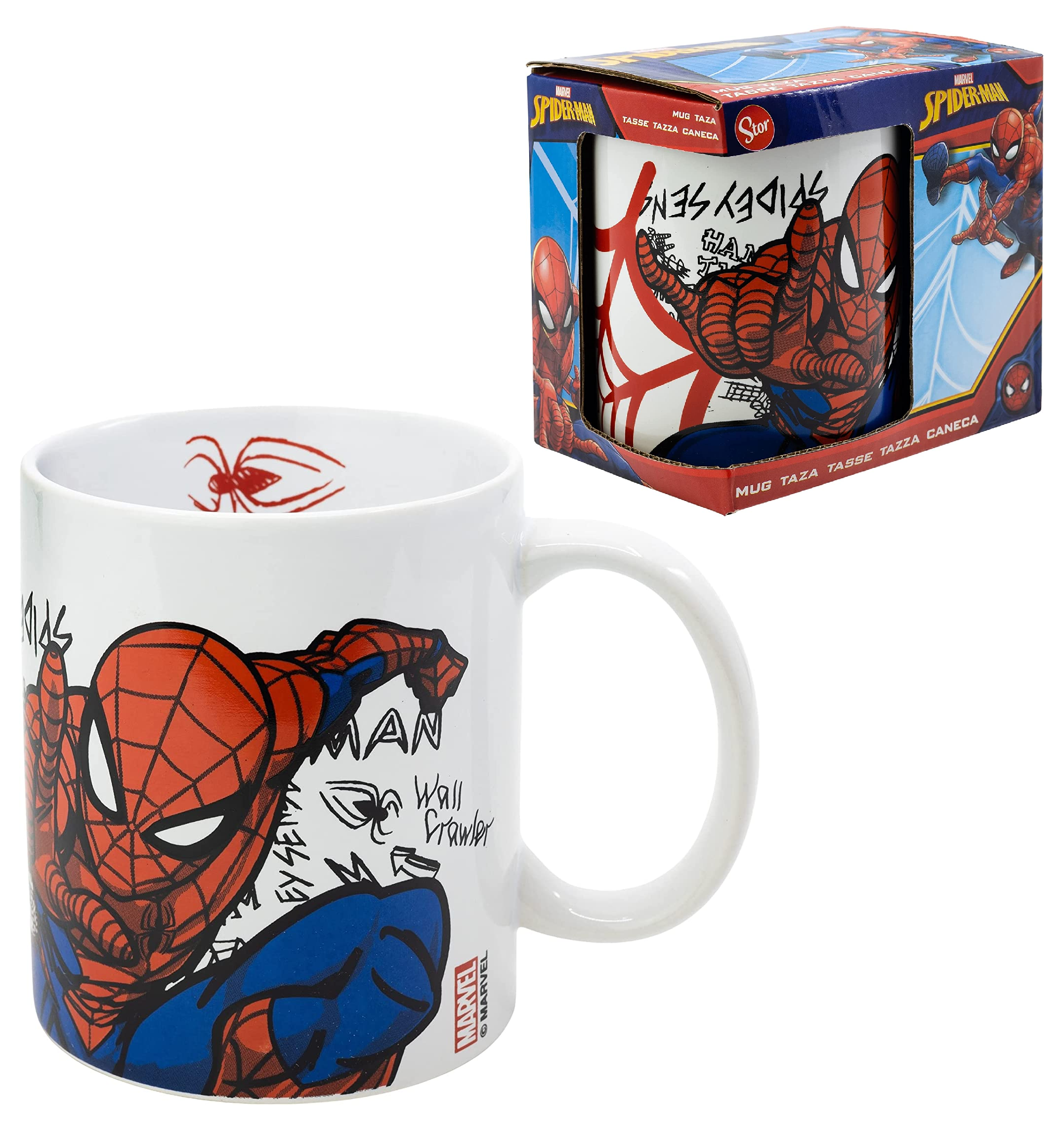 Tazza Mug Spiderman MARVEL in Ceramica 310 Ml in Confezione - Stt88124