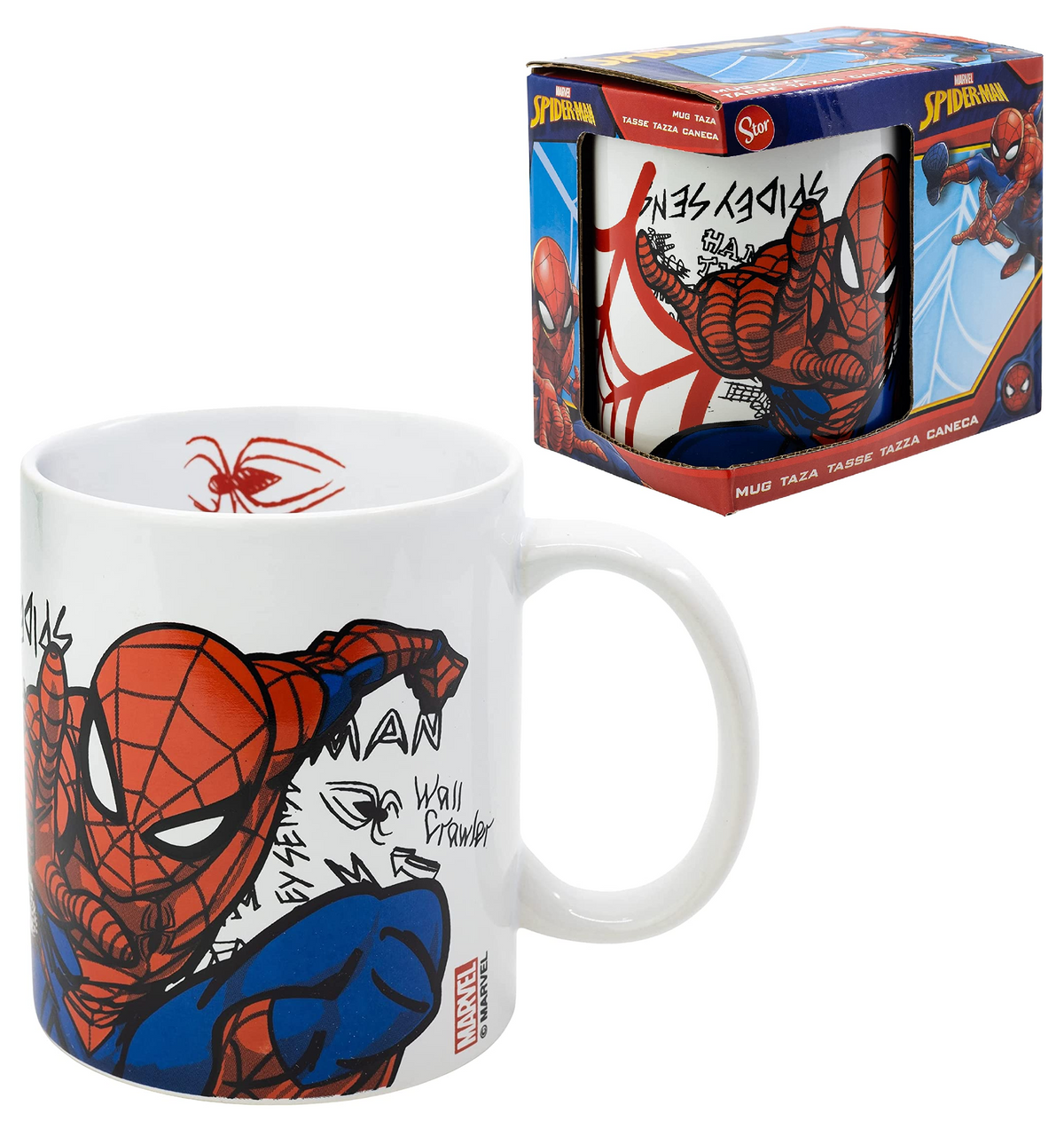 Tazza Mug Spiderman MARVEL in Ceramica 310 Ml in Confezione - Stt88124