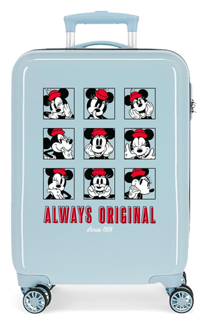 Trolley Minnie DISNEY Valigia da Viaggio Cm. 55x38x20 in ABS - 3391723