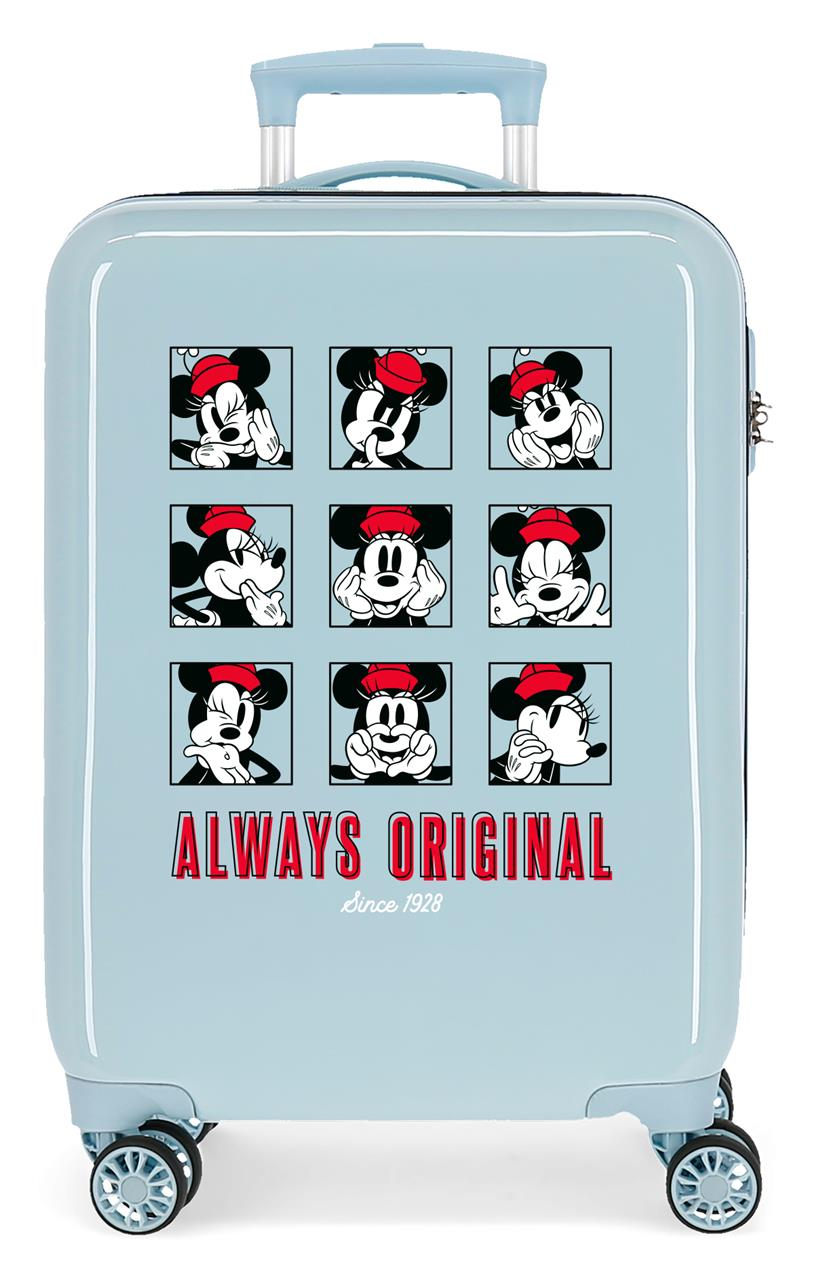Trolley Minnie DISNEY Valigia da Viaggio Cm. 55x38x20 in ABS - 3391723
