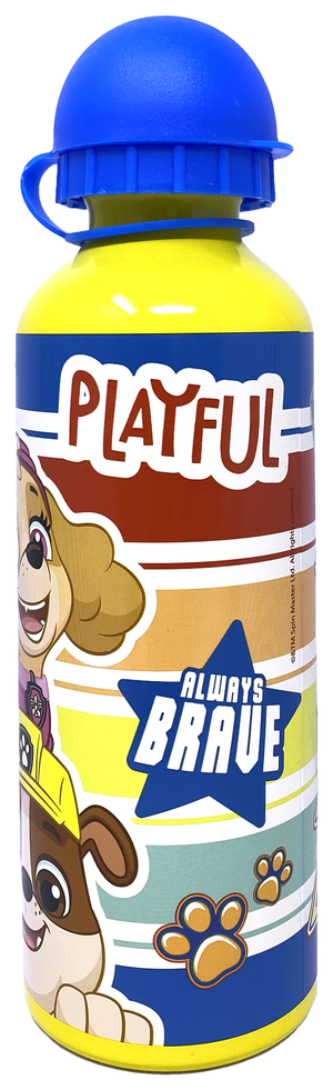 Borraccia in Alluminio Paw Patrol con Beccuccio e Coperchio 500 Ml - N04090mc/b
