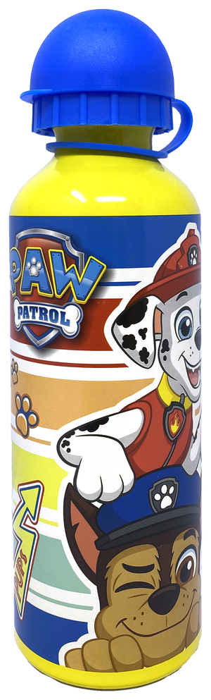 Borraccia in Alluminio Paw Patrol con Beccuccio e Coperchio 500 Ml - N04090mc/b