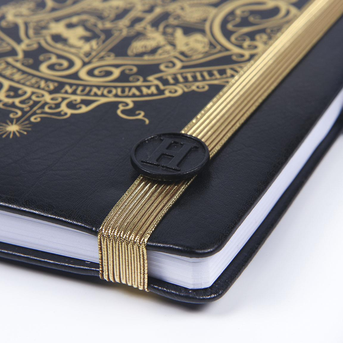 Set Block Notes + Penna Harry Potter Hogwarts Diario Appunti Confezione Regalo - 3337