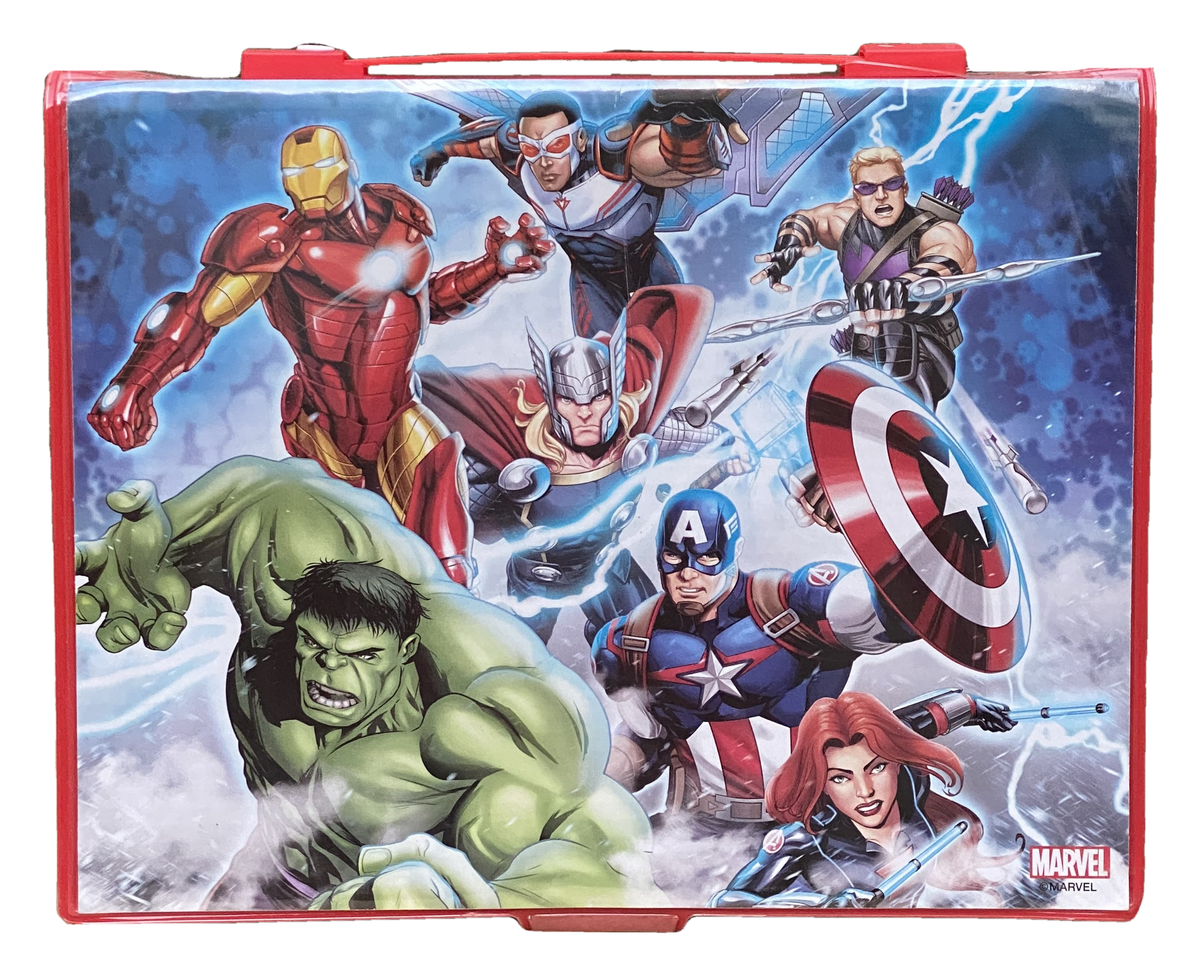 Colori Avengers MARVEL Valigetta 52 Pezzi Bambino - Av0826