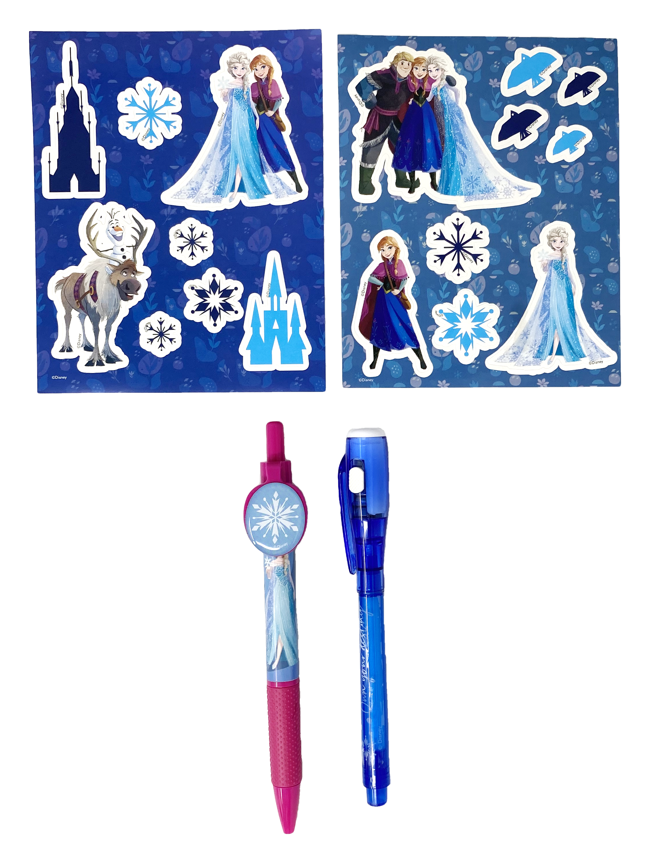 Diario Segreto con Lucchetto Frozen Ii DISNEY Elsa Anna + Accessori in Confezione Regalo - Fr0822