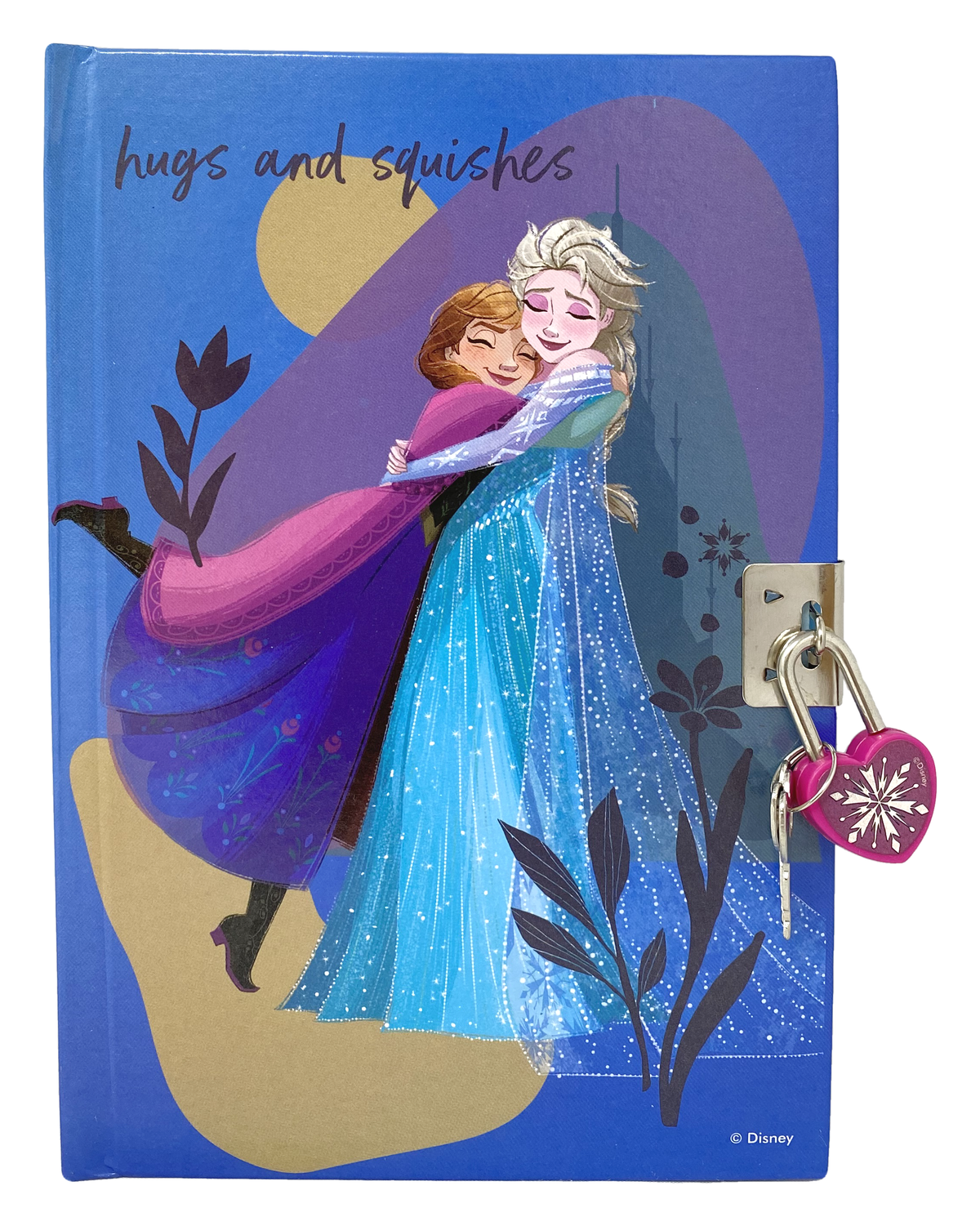 Diario Segreto con Lucchetto Frozen Ii DISNEY Elsa Anna + Accessori in Confezione Regalo - Fr0822