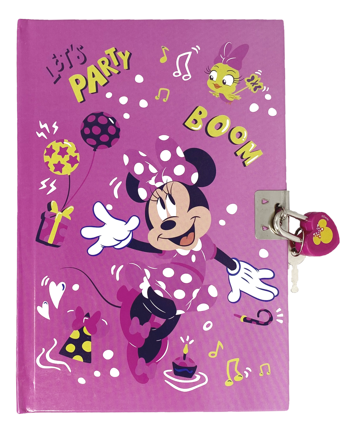 Diario Segreto con Lucchetto Minnie Mouse DISNEY + Accessori in Confezione Regalo - Min0822