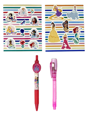 Diario Segreto con Lucchetto Principesse DISNEY + Accessori in Confezione Regalo - Pr0822