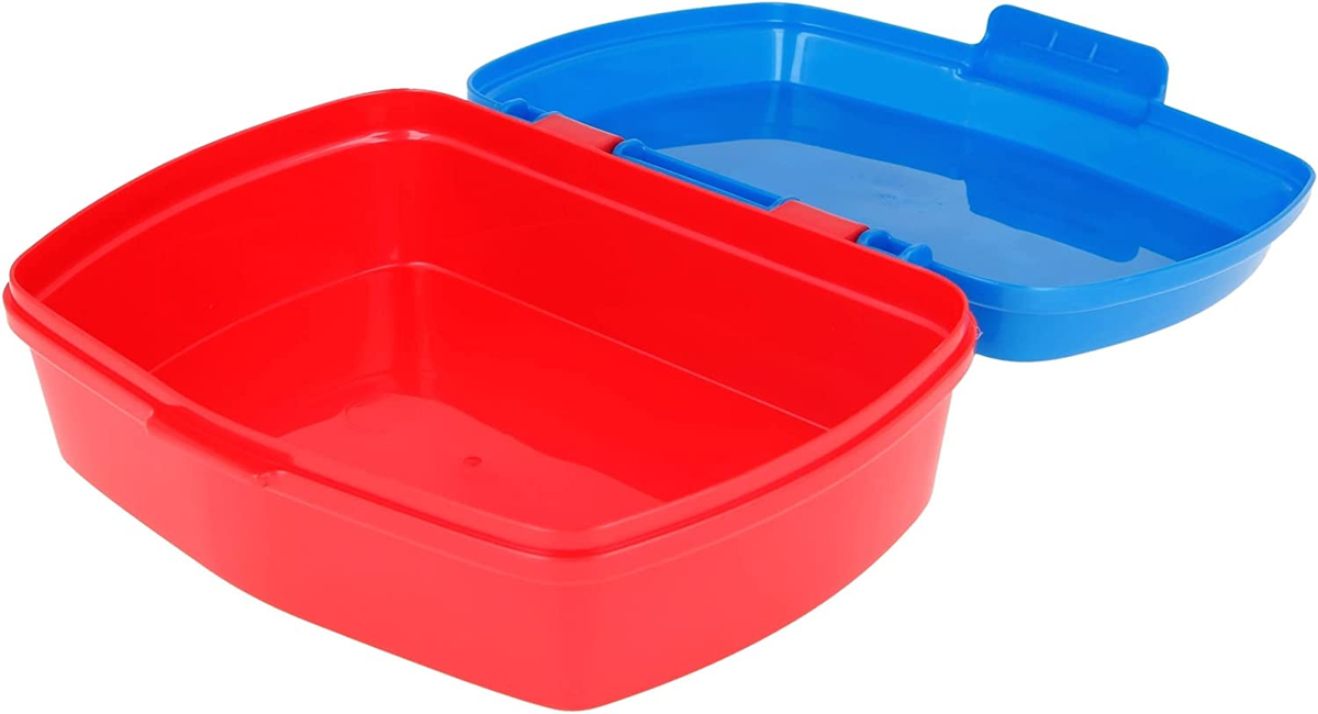 Set Sonic Bicchiere con Cannuccia + Portamerenda Bpa Free - Sonic22/2pz