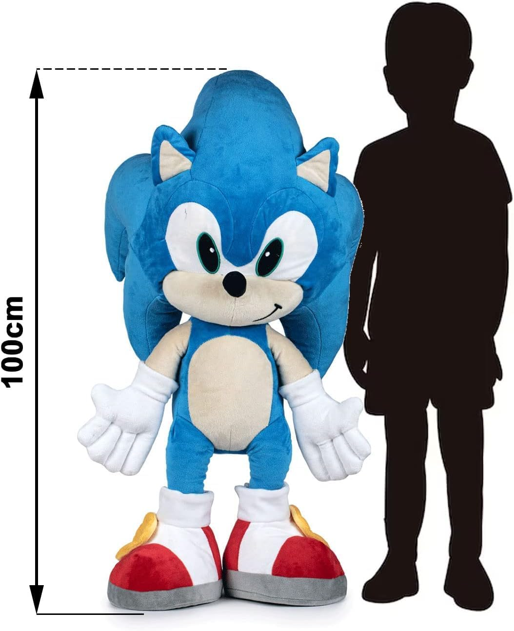 Peluche Sonic Riccio Supersonico Pupazzo 100 Cm. - 260004964