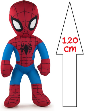 Peluche Spiderman MARVEL Gigante Morbido Maxi Pupazzo Cm. 120 - Mar-S-9348