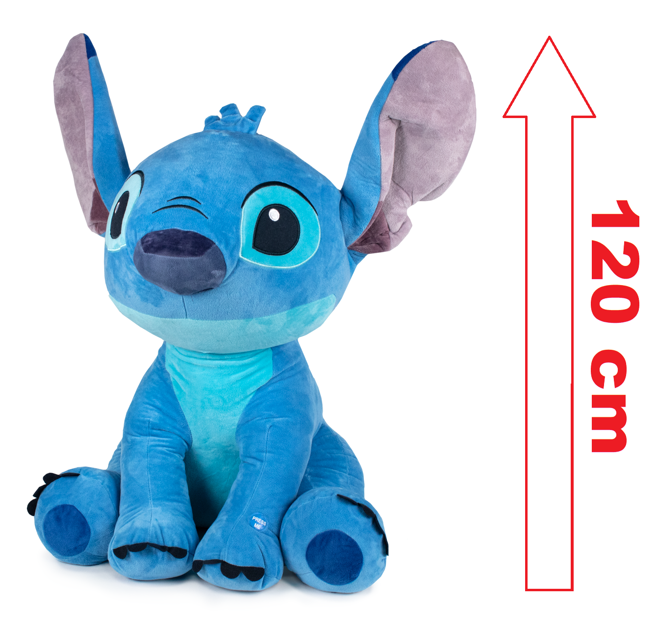 Peluche Gigante Stitch con Suono DISNEY Pupazzo Cm. 120 - 260004730