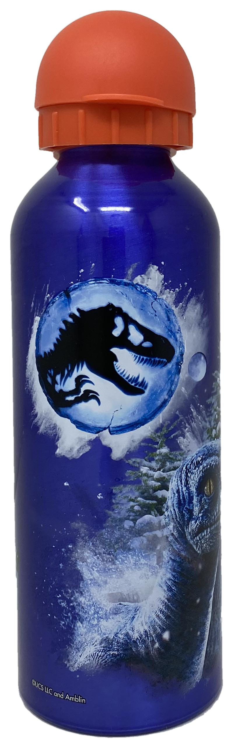 Borraccia in Alluminio Dinosauri Jurassic World con Beccuccio e Coperchio 500 Ml - Jp00017/r