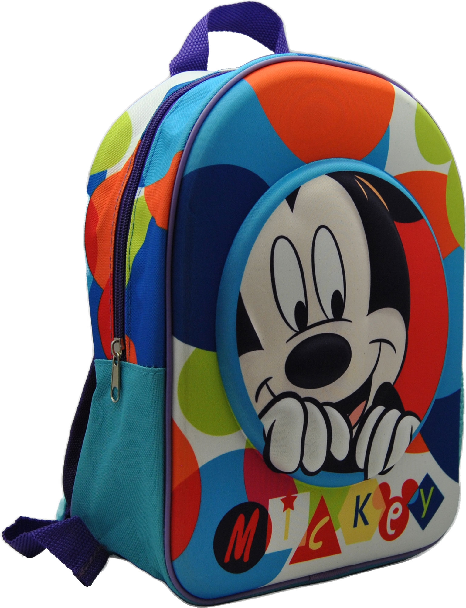 Zaino Asilo 3d Mickey Mouse DISNEY Topolino Borsa Scuola Cm.30 - Mk22086