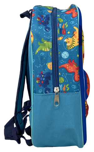 Zaino Asilo 3d Dinosauri Borsa Scuola Cm.30 - Kl11324